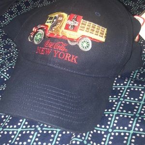 Vintage 1999 NWT COCA-COLA Strap-back Hat